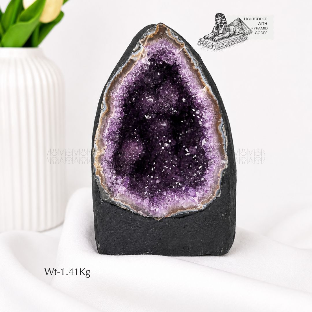 The Violet Vault Mini Amethyst cave