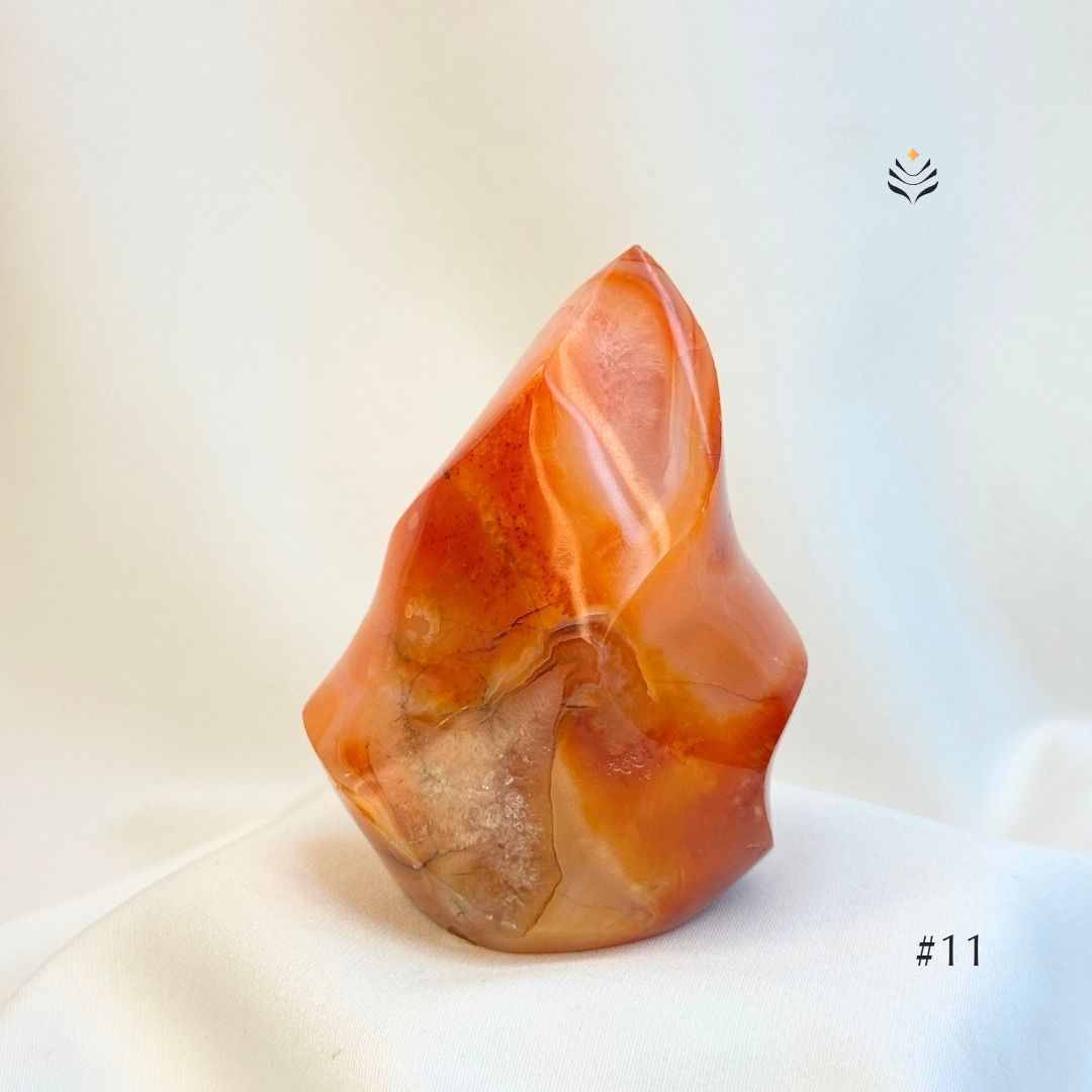 Flame of Power Carnelian