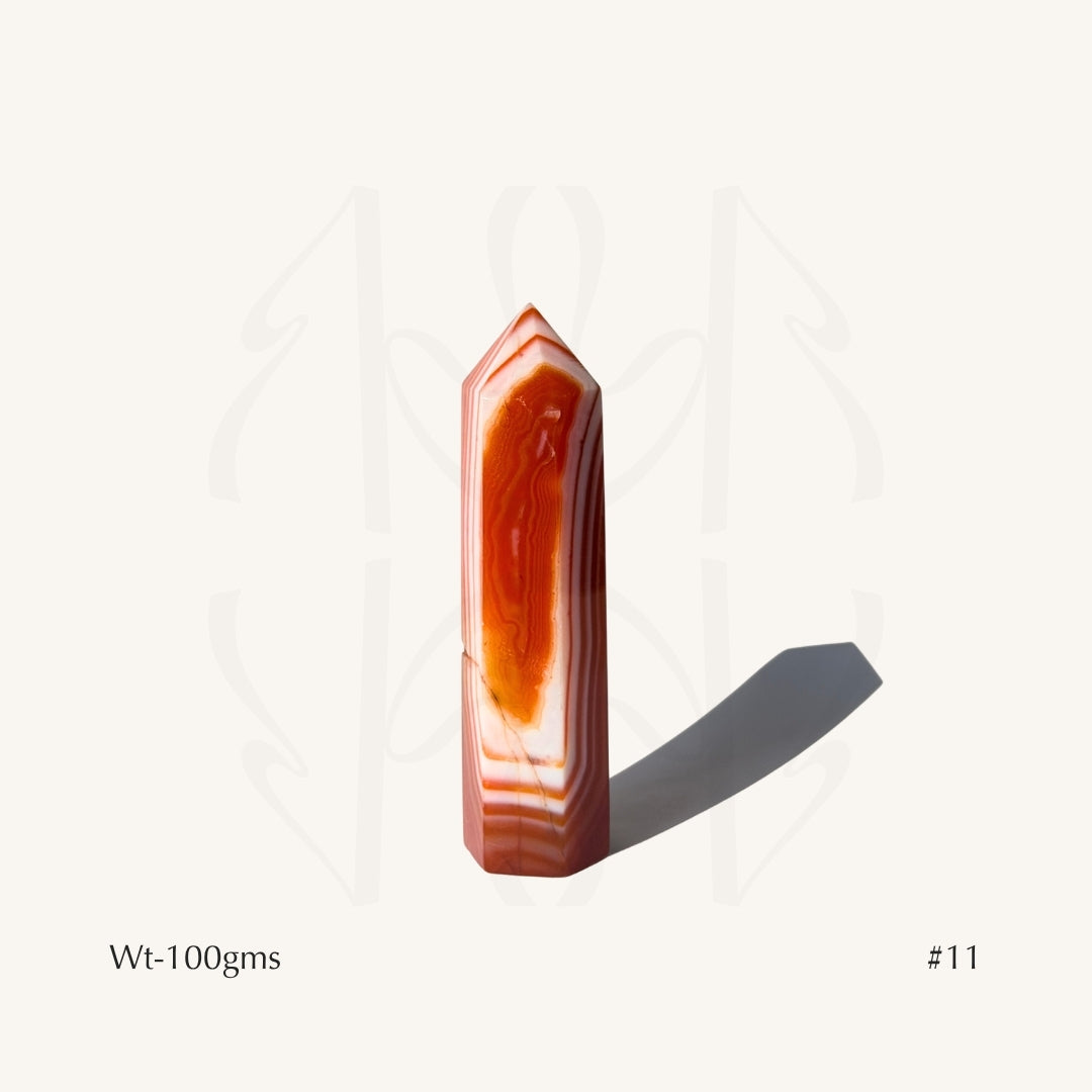 Tower of Success Carnelian - Edition 3 Crystal Tower