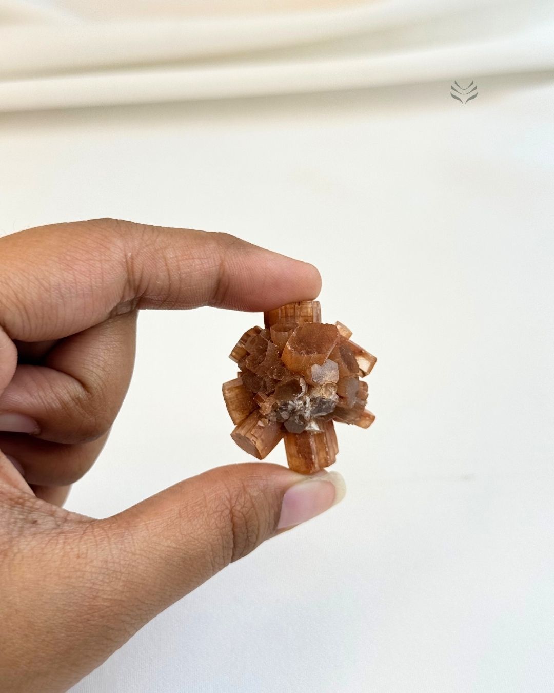 Red Comet Aragonite Cluster