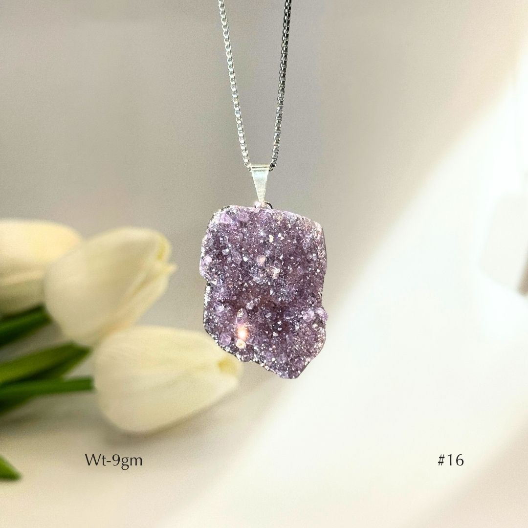 Rainbow Amethyst Pendant