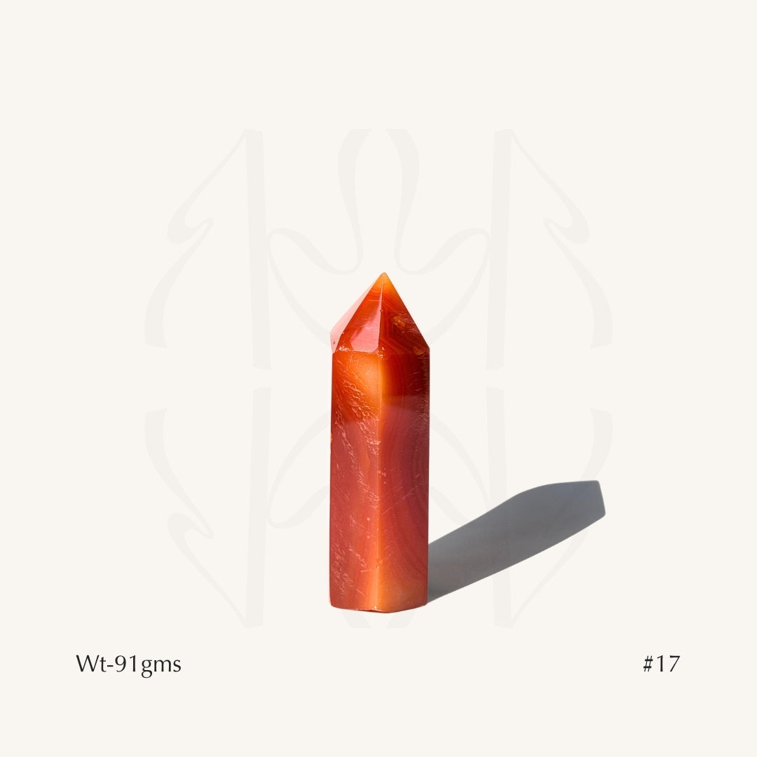 Tower of Success Carnelian - Edition 3 Crystal Tower