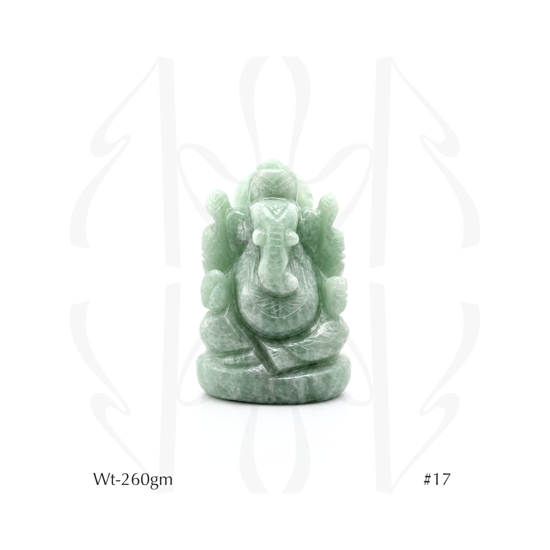 Amazonite Ganesha Idol