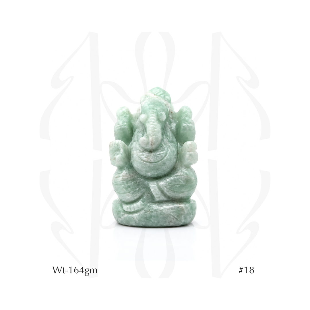 Amazonite Ganesha Idol