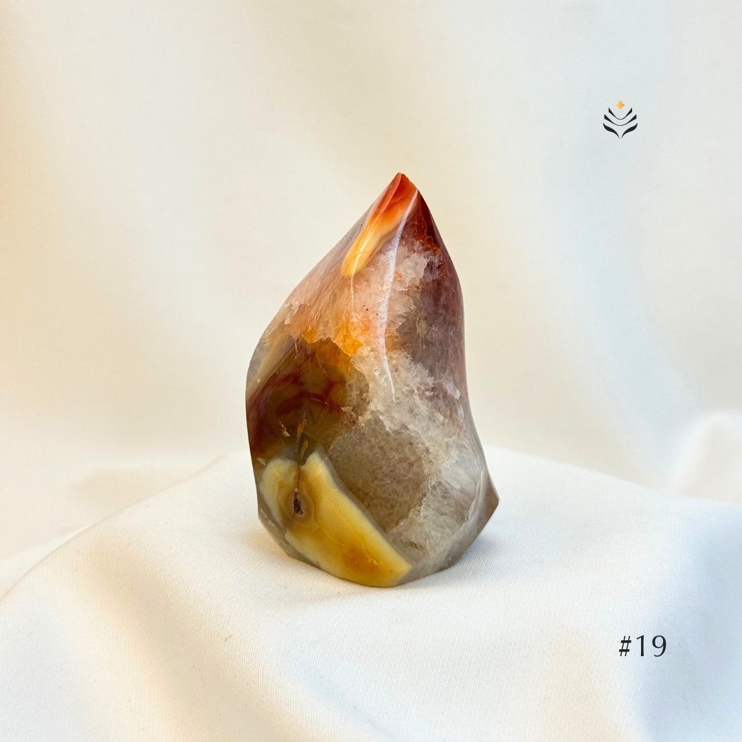 Flame of Power Carnelian
