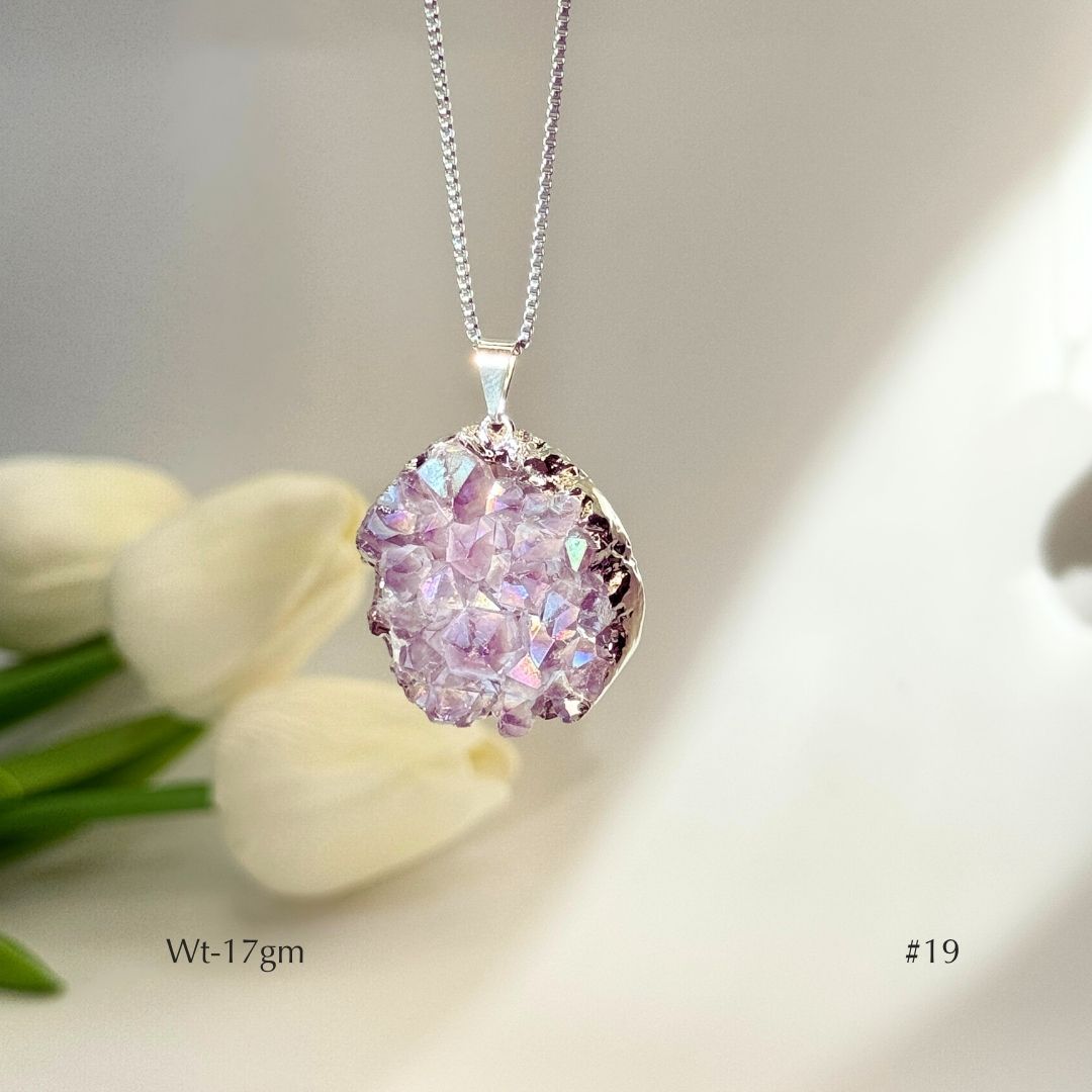 Rainbow Amethyst Pendant