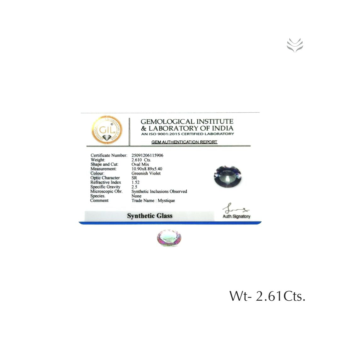 Synthetic Glass - 2.61 Ct