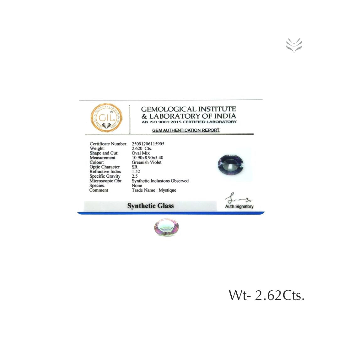 Synthetic Glass - 2.62 Ct