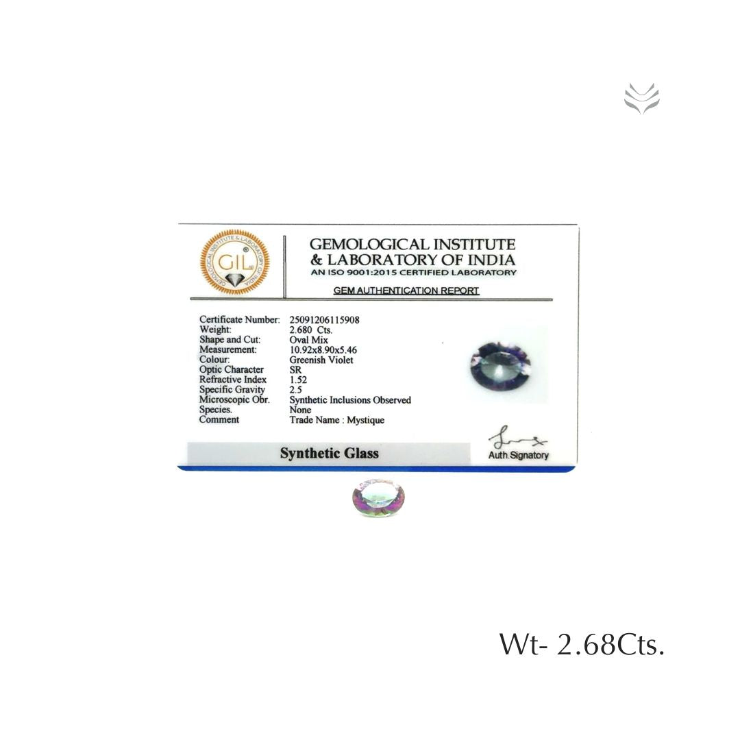 Synthetic Glass - 2.68 Ct