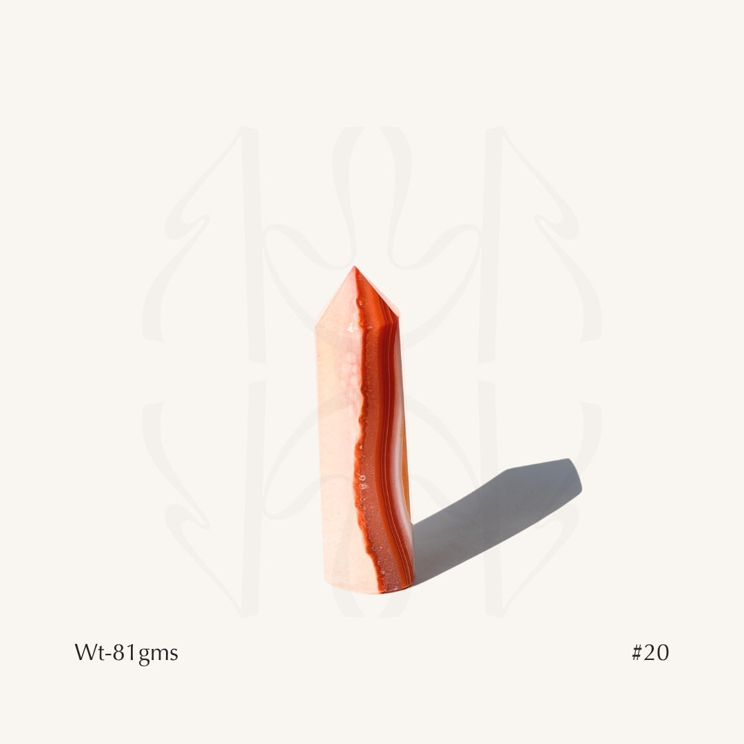 Tower of Success Carnelian - Edition 3 Crystal Tower