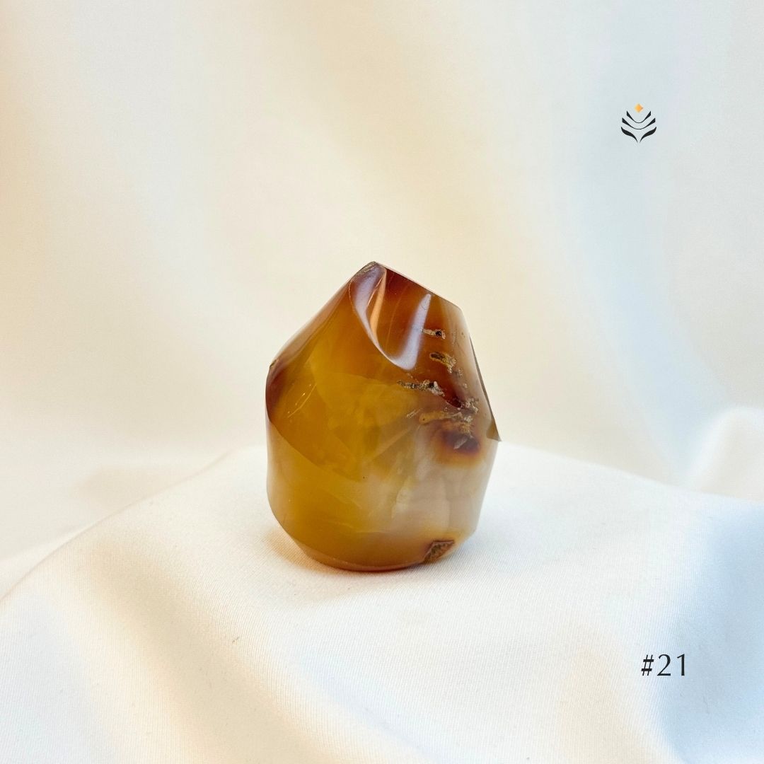 Flame of Power Carnelian