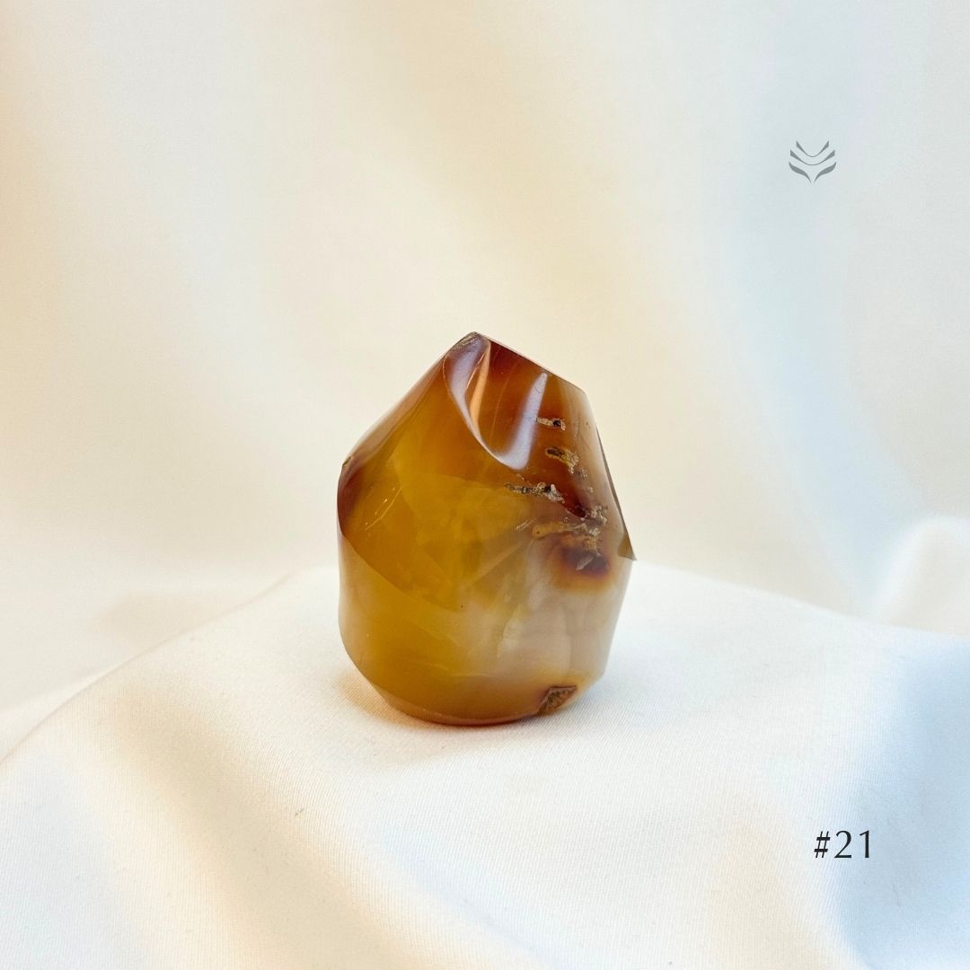 Flame of Power Carnelian