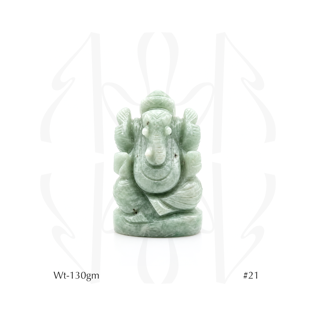 Amazonite Ganesha Idol