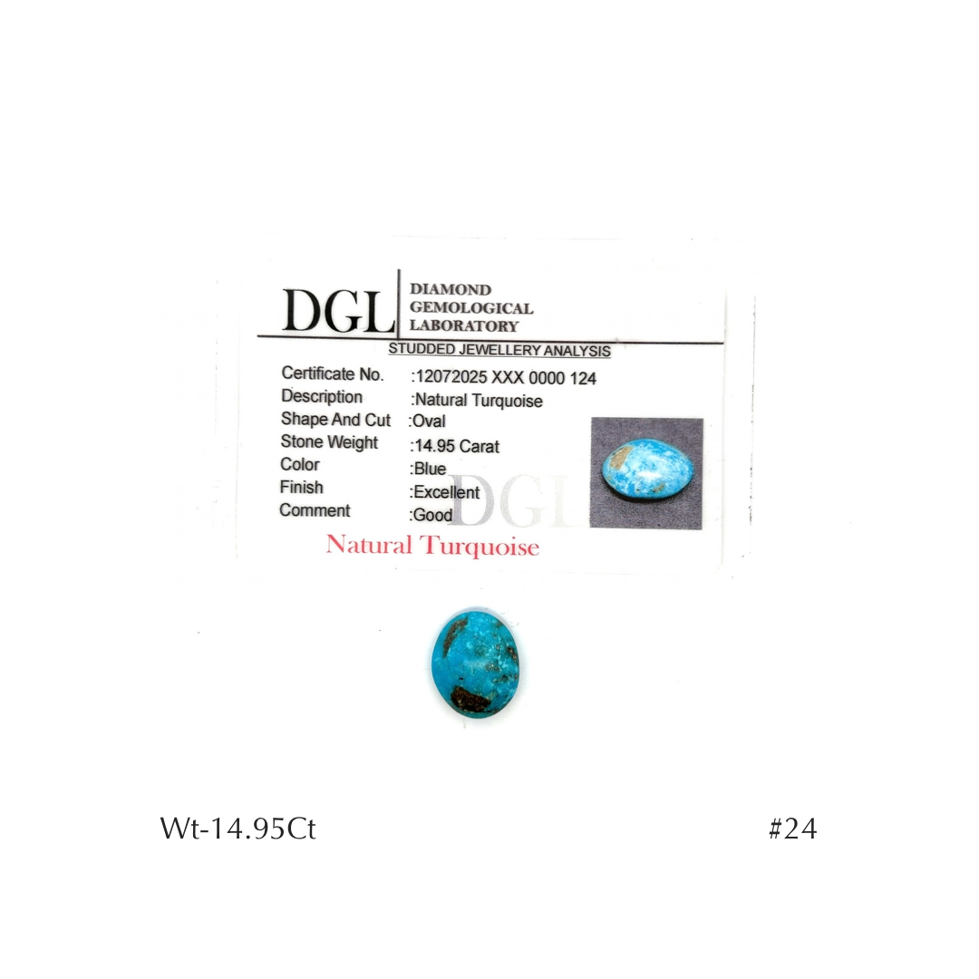 Iranian Turquoise - 60 @ 60