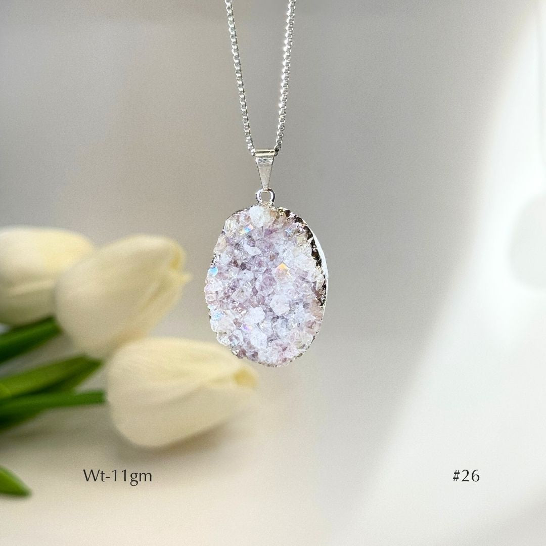 Rainbow Amethyst Pendant