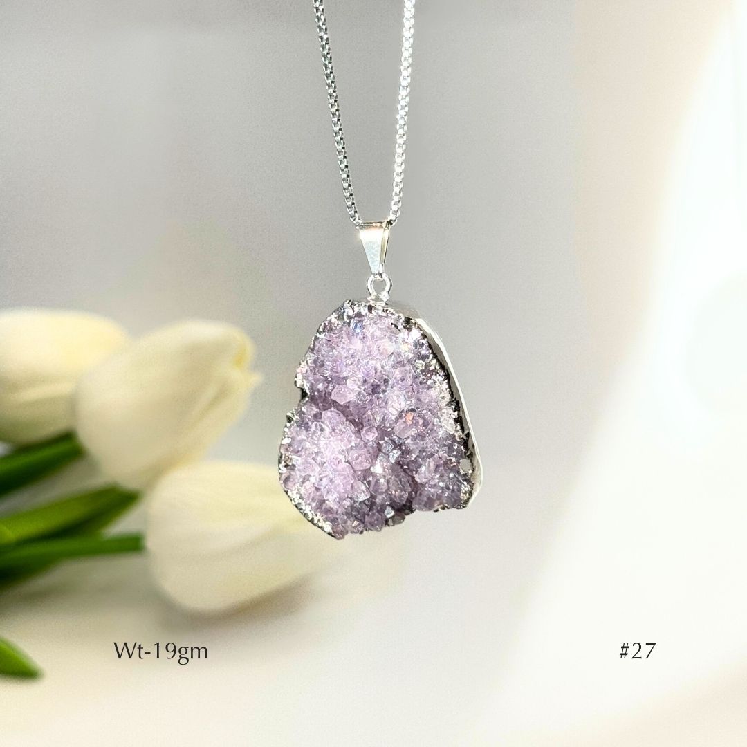 Rainbow Amethyst Pendant