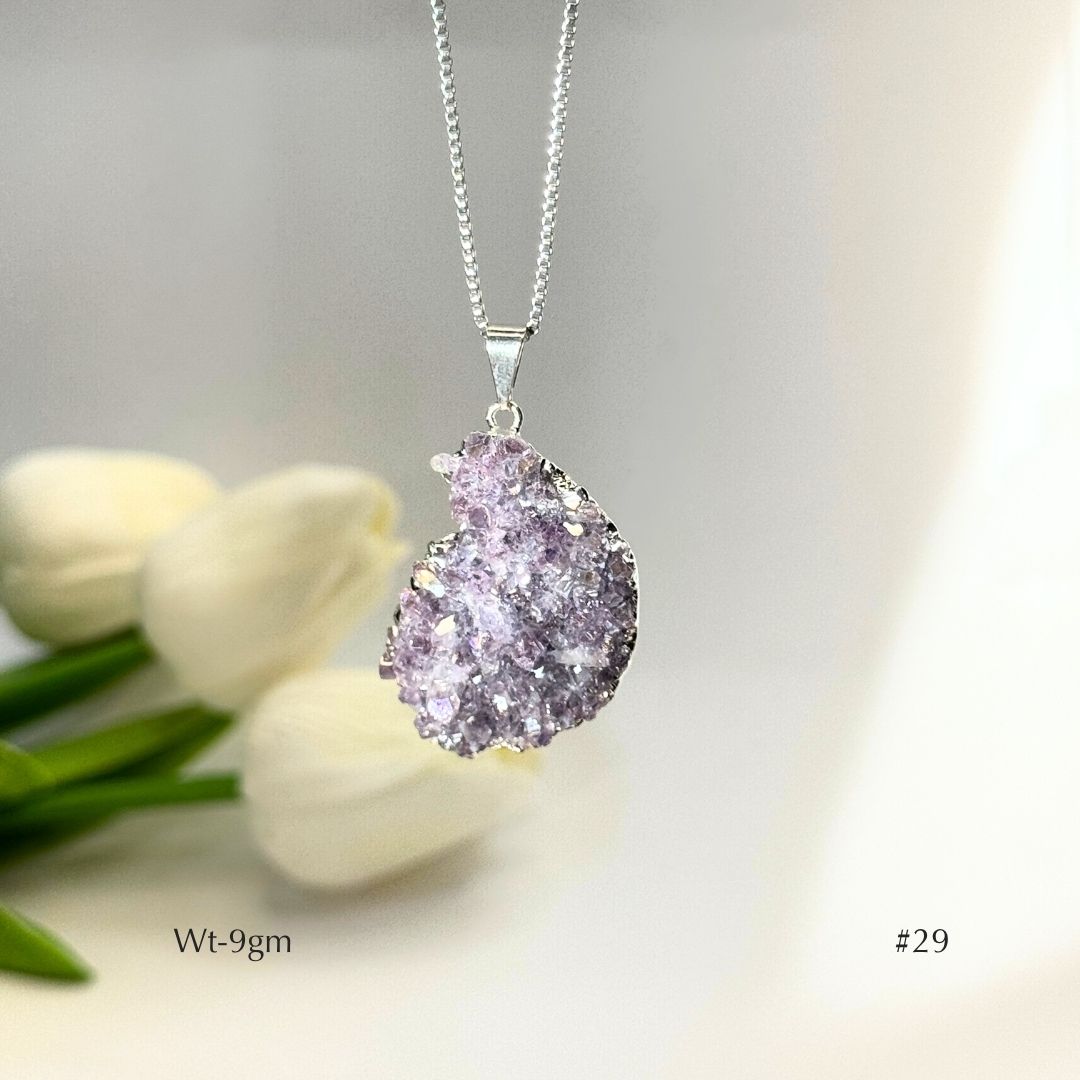 Rainbow Amethyst Pendant