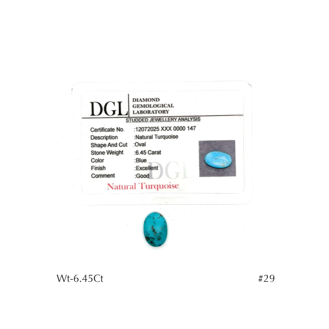 Iranian Turquoise - 60 @ 60