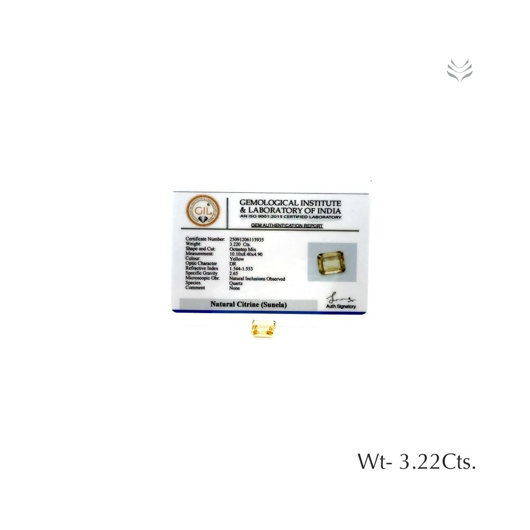 Citrine - 3.22 Ct