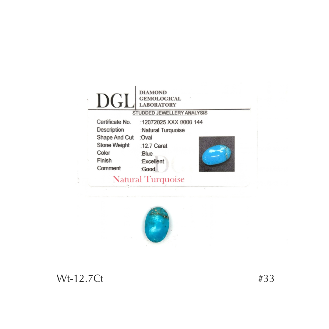 Iranian Turquoise - 60 @ 60