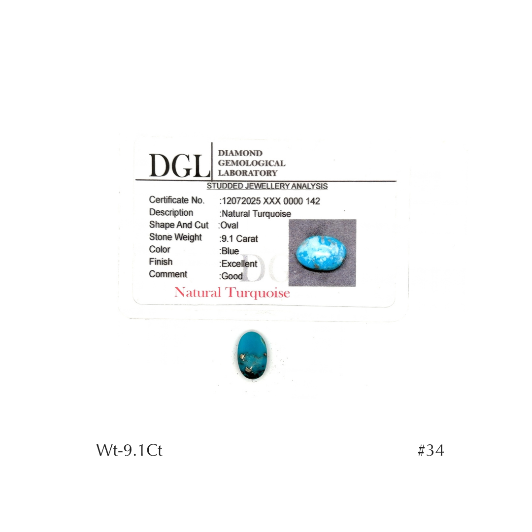 Iranian Turquoise - 60 @ 60