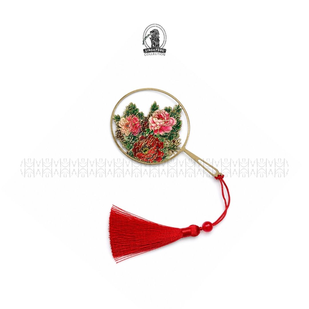 3 Healing Flowers Book Charm