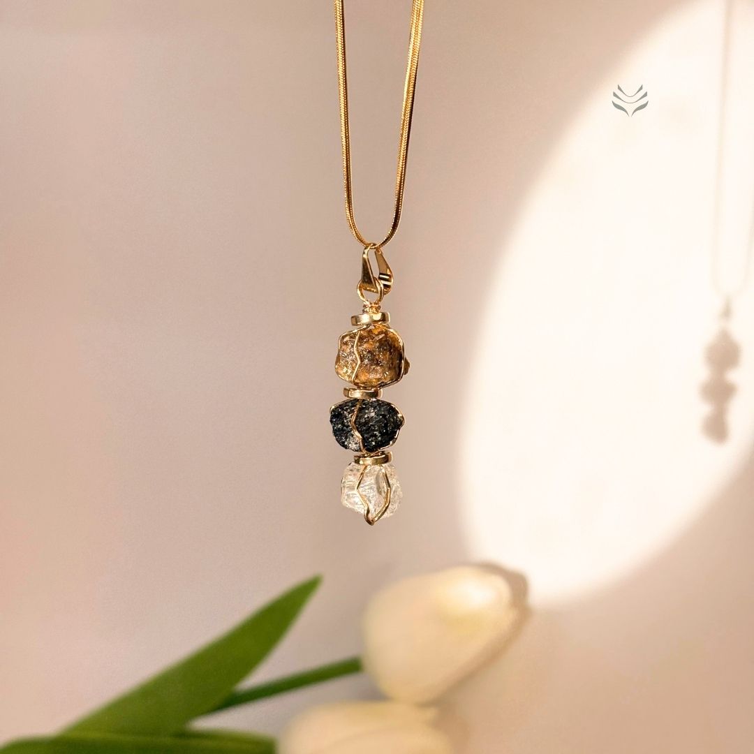 3X Power Pendant Gold Plated
