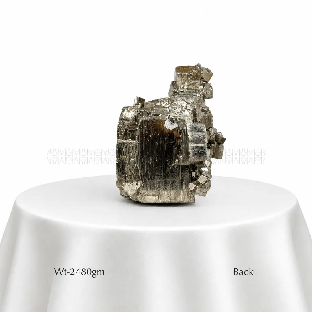 Wealth Attractor Peruvian Iron Pyrite Cluster #3