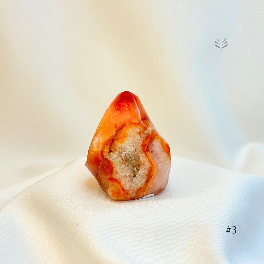 Flame of Power Carnelian