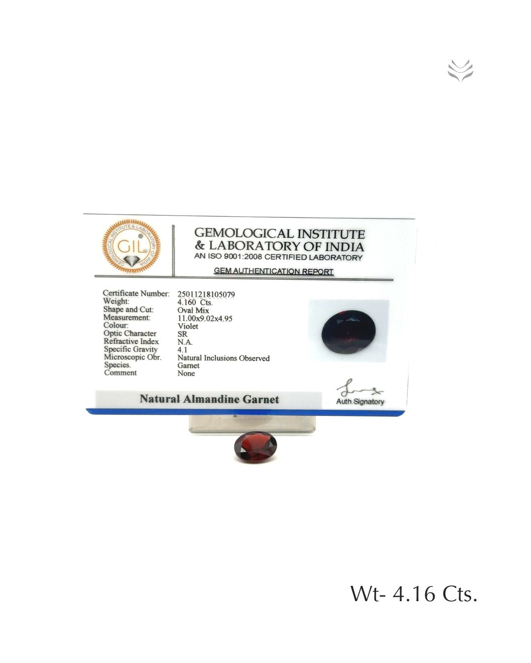 Mozambique Garnet - 4.16 Ct