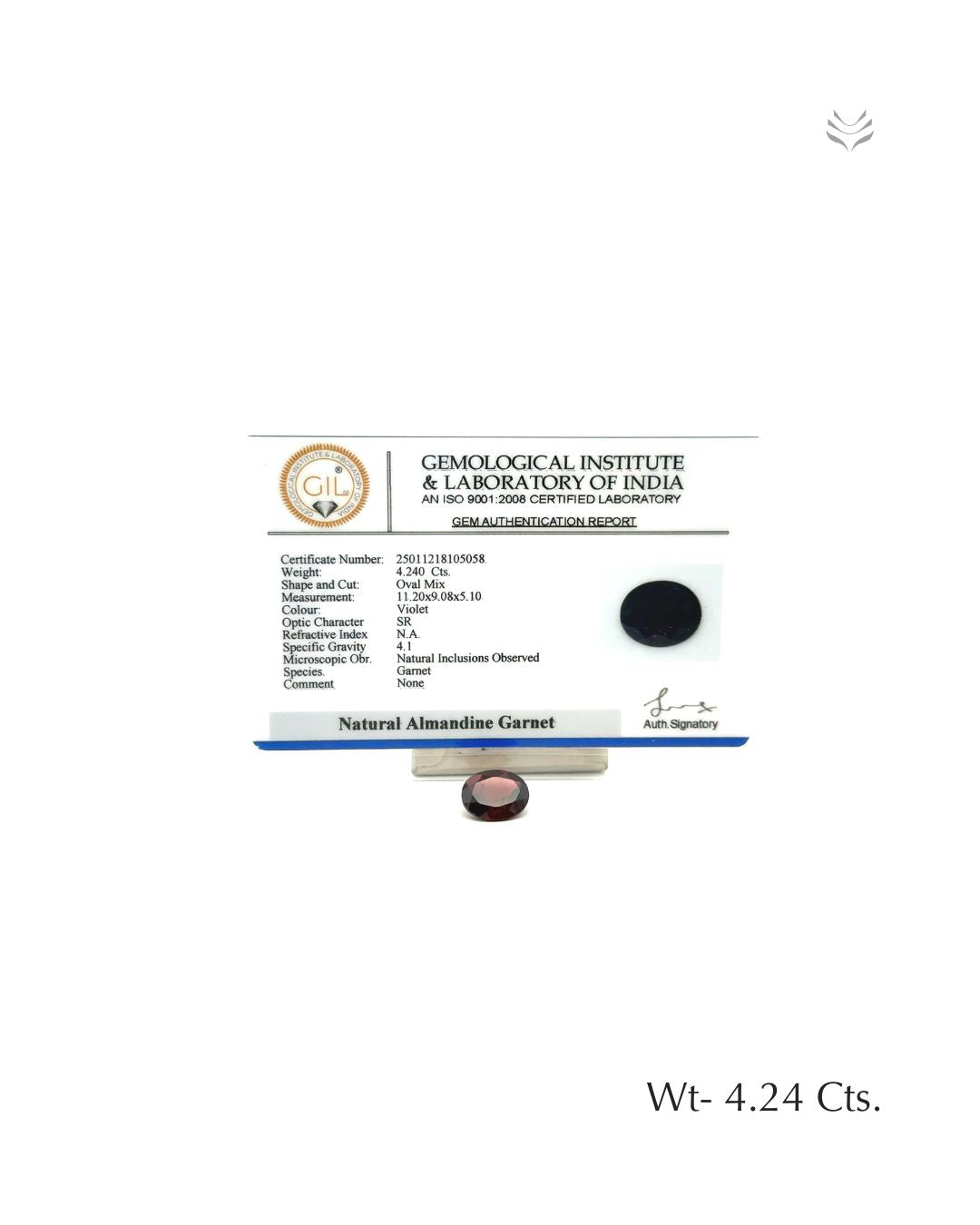 Mozambique Garnet - 4.24 Ct