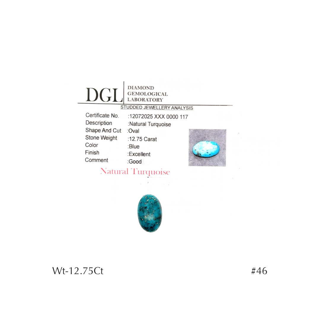 Iranian Turquoise - 60 @ 60