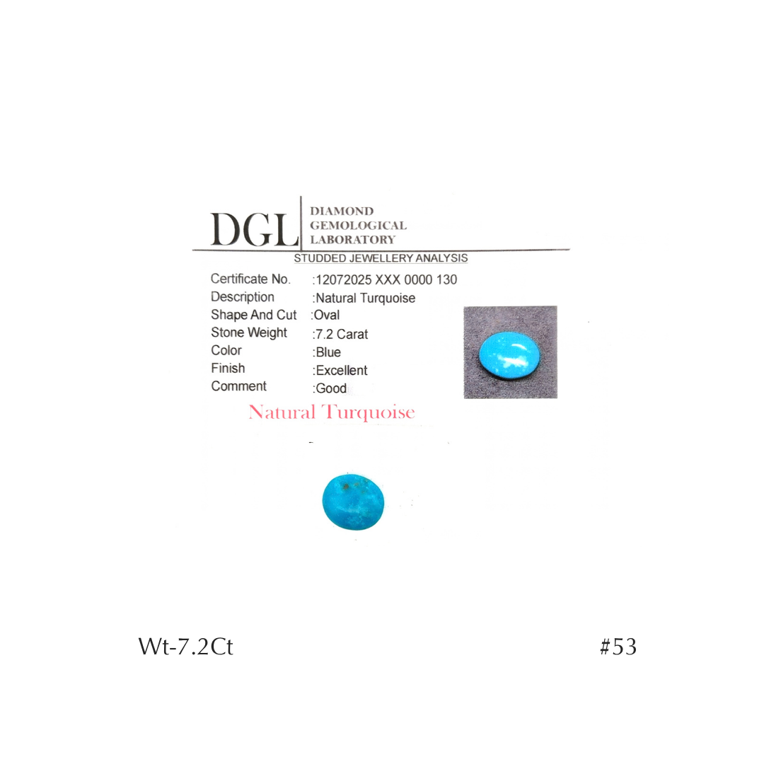 Iranian Turquoise - 60 @ 60