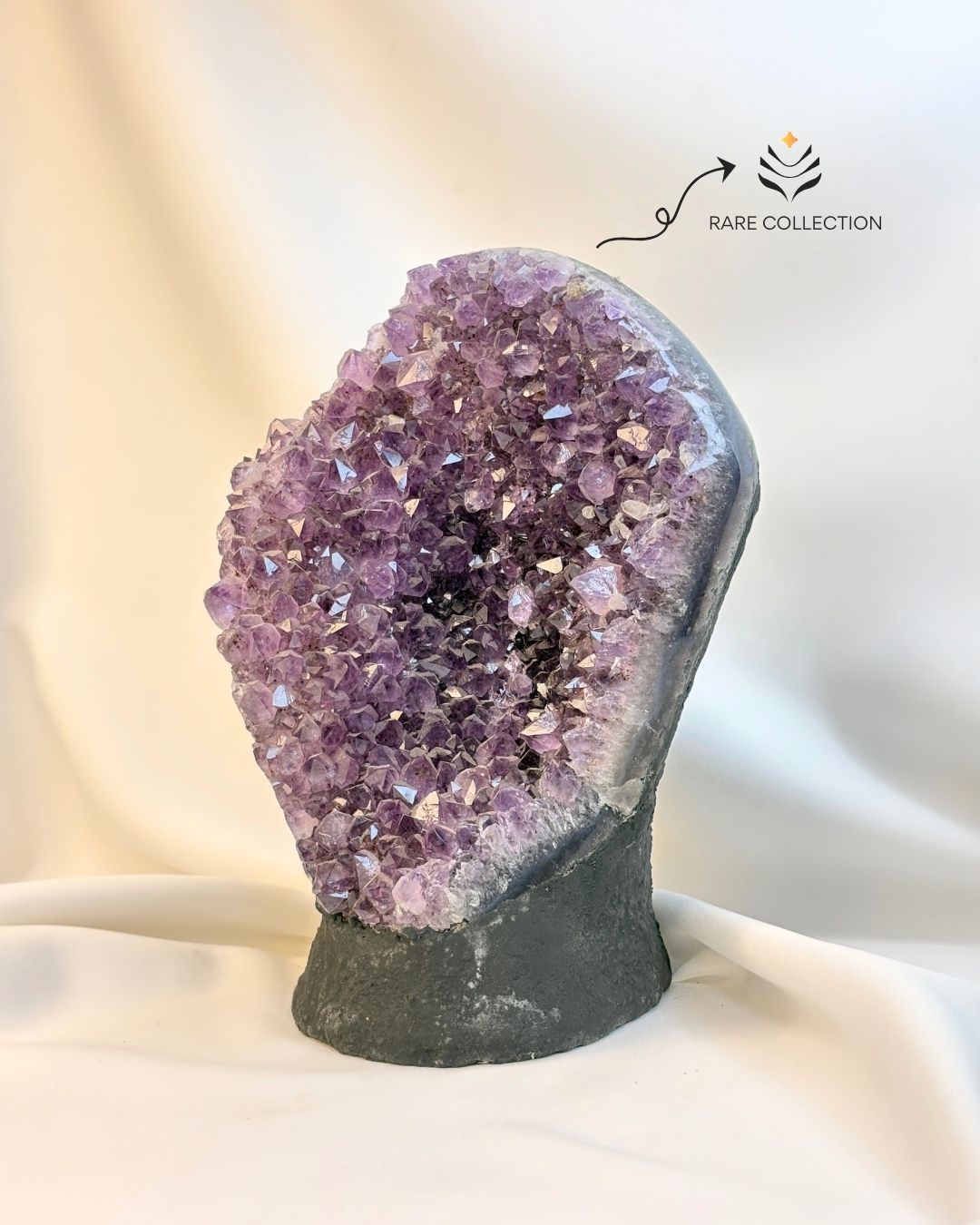 VIOLET FLAME - AMETHYST GEODE