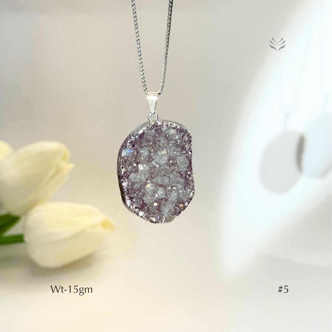 Rainbow Amethyst Pendant