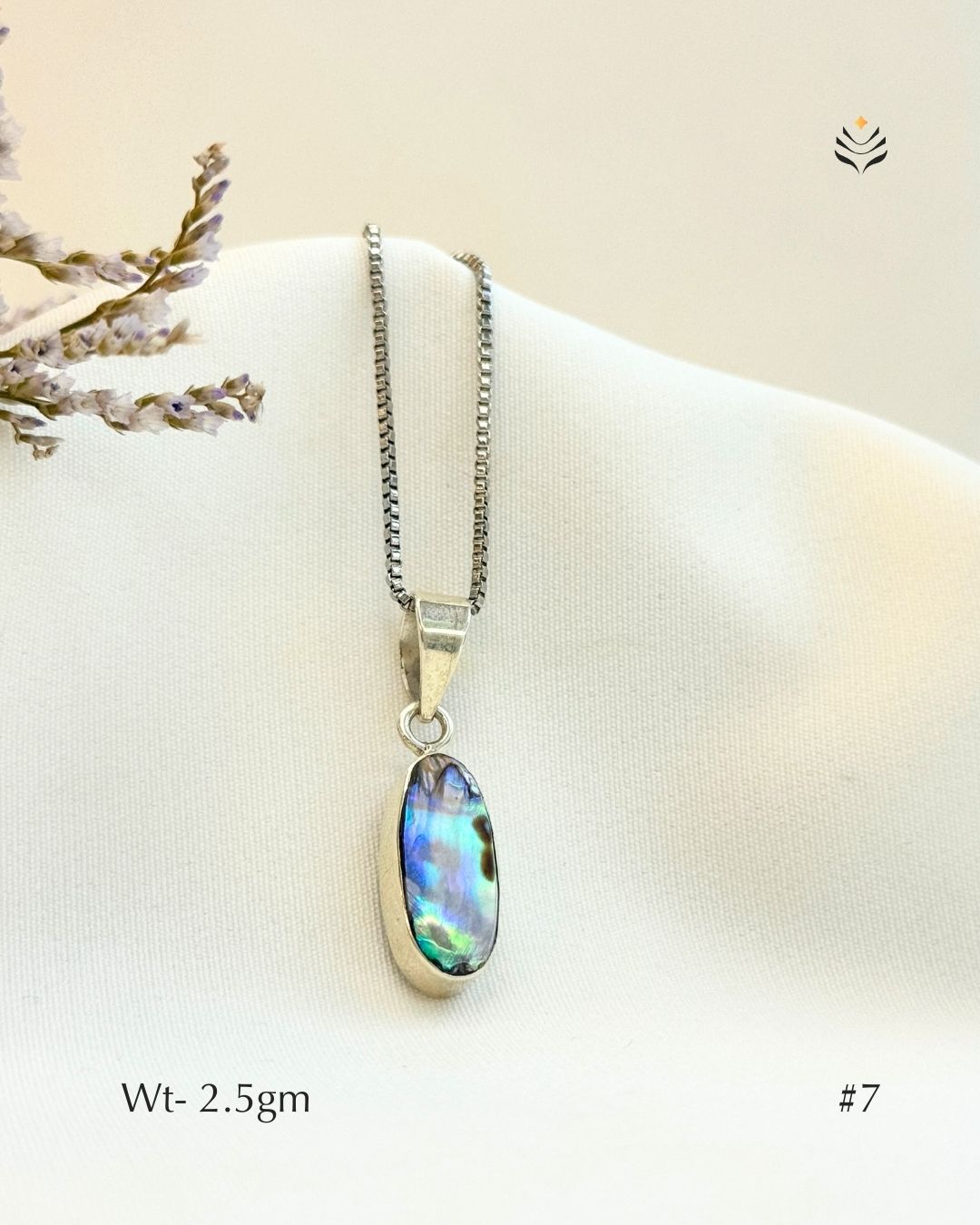 Calmora Abalone Shell Pendant