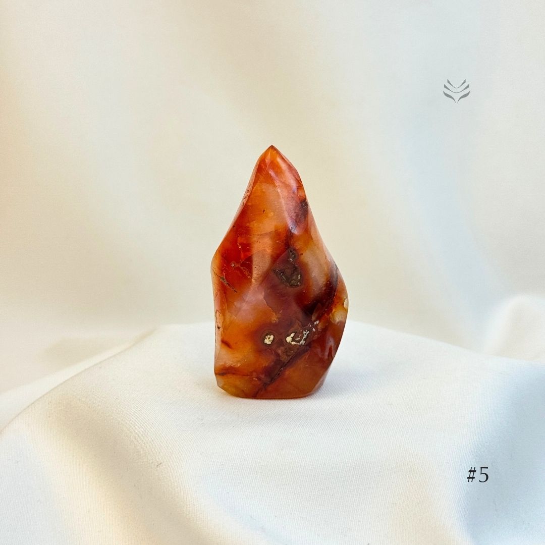 Flame of Power Carnelian