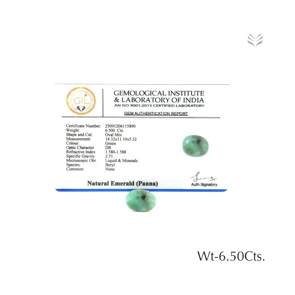 Zambian Emerald - 6.50 Ct