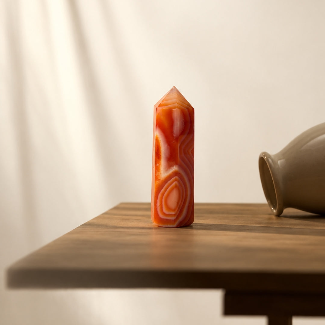 Tower of Success Carnelian - Edition 3 Crystal Tower