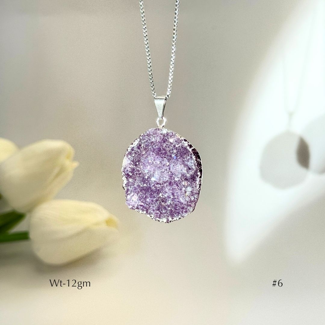 Rainbow Amethyst Pendant