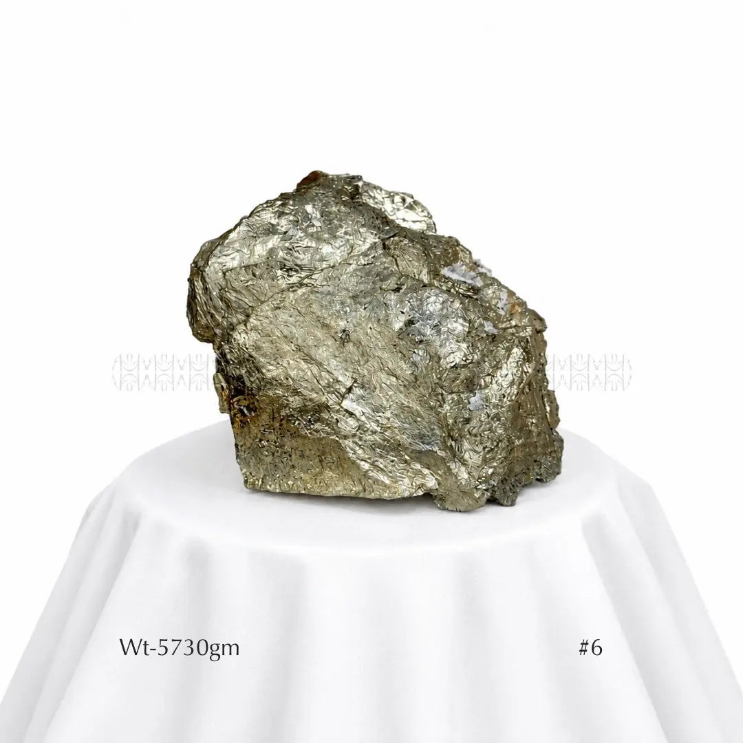 Wealth Attractor Peruvian Iron Pyrite Cluster