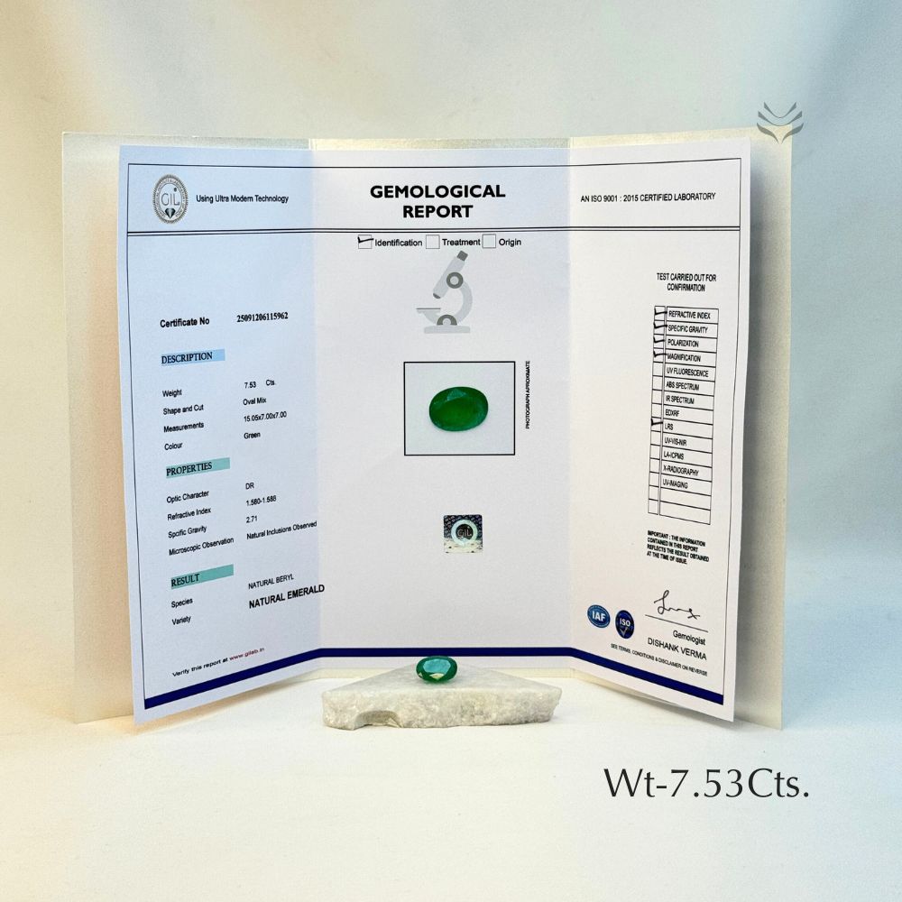 Zambian Emerald - 7.53 Ct