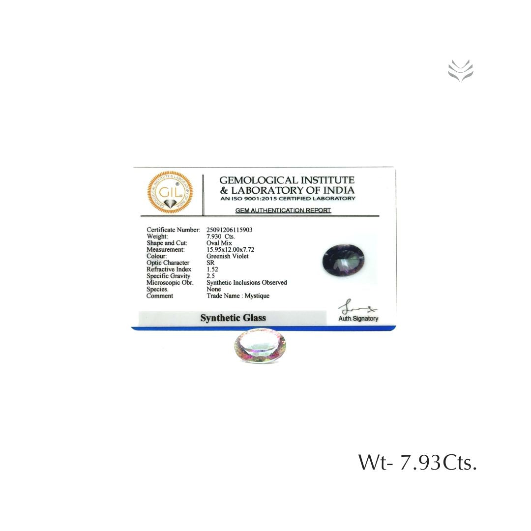 Synthetic Glass - 7.93 Ct