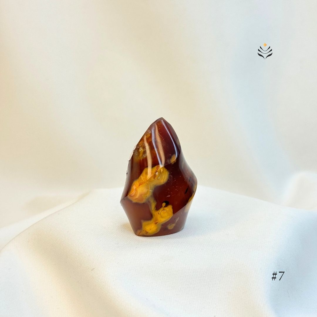 Flame of Power Carnelian