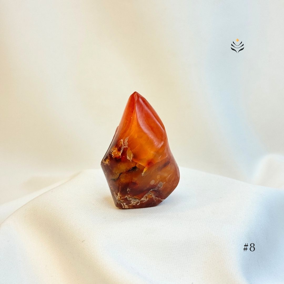 Flame of Power Carnelian