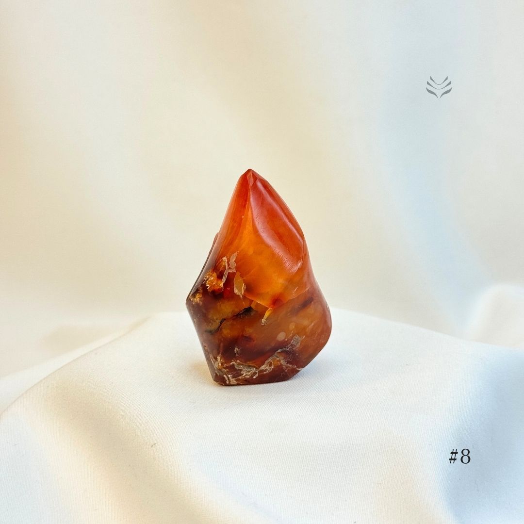 Flame of Power Carnelian
