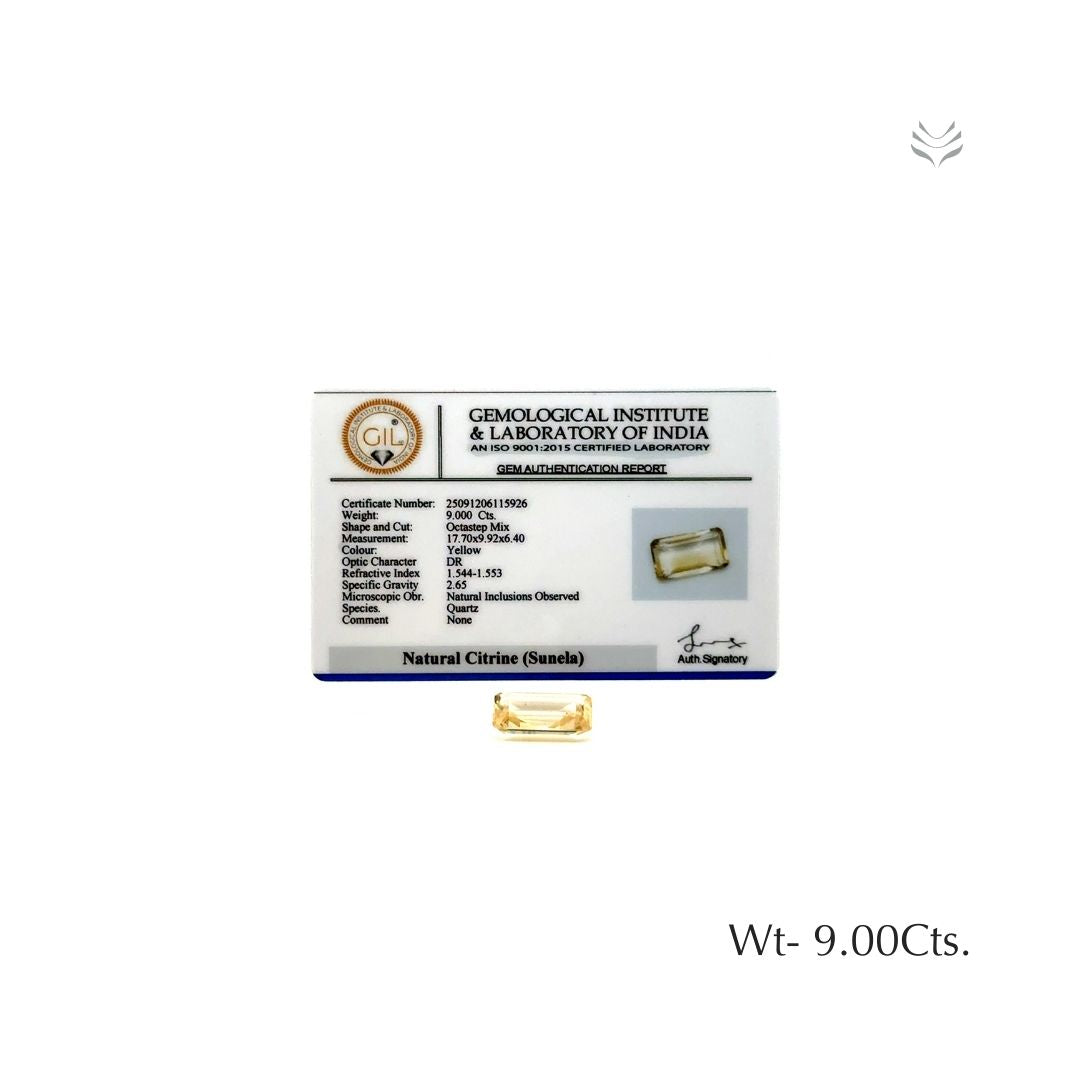 Citrine - 9.00 Ct