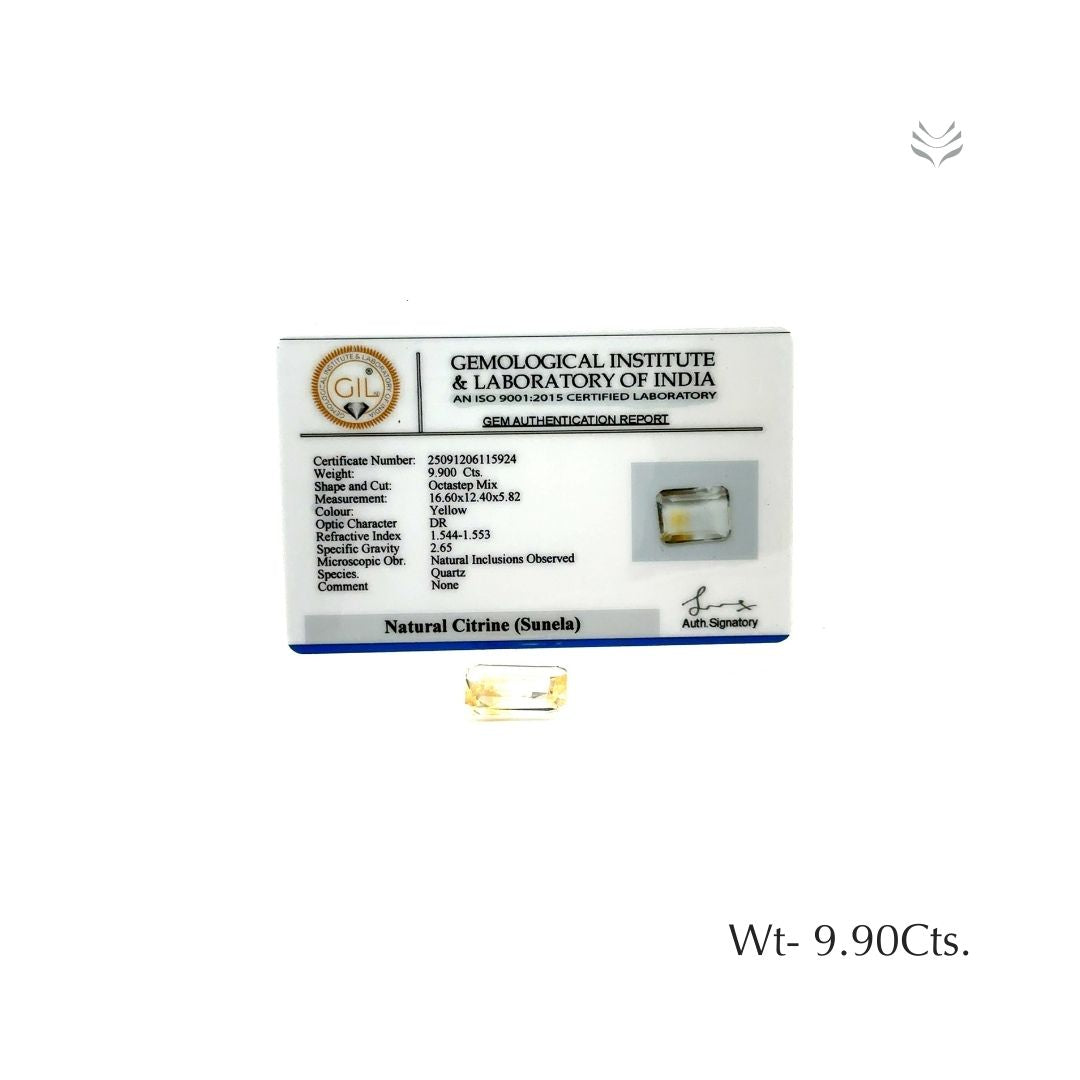 Citrine - 9.9 Ct