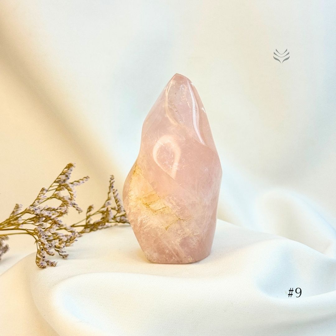 Be Loved Rose Quartz Flame