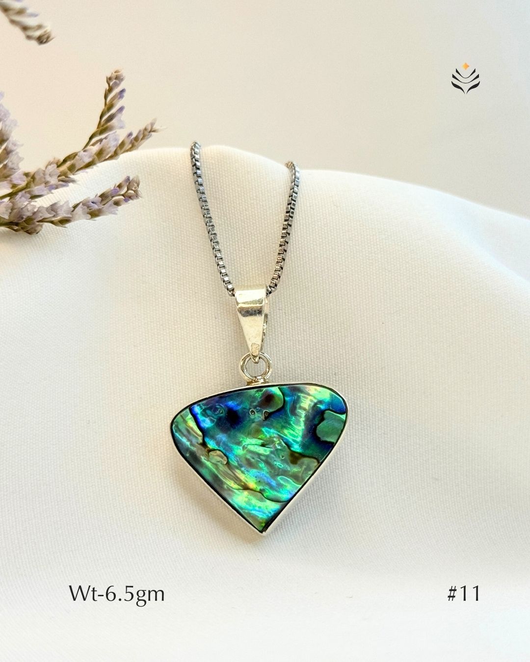 Calmora Abalone Shell Pendant